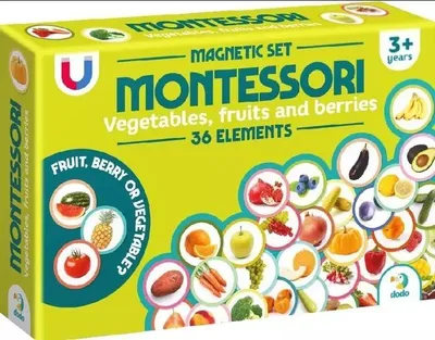 Immagine prodotto di Set magnetico Montessori Verdura e frutta