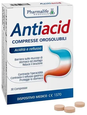Immagine prodotto di Antiacid 30 Compresse Orosolubili