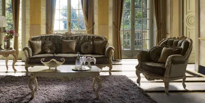 Produktbild von Italienische Design Sofa Sofagarnitur 3+1 Sitzer Couch Polster Garnitur Möbel