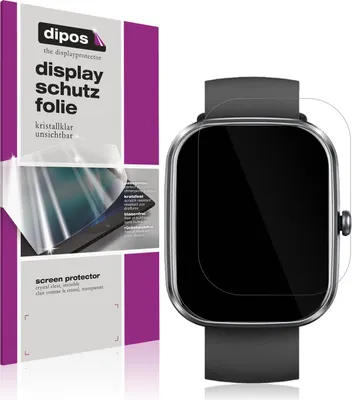 Image de 6x Film de protection d'écran pour VEKJ 1.91 Zoll Smartwatch protecteur clair dipos