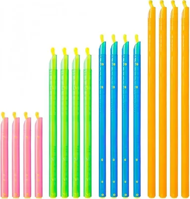 Produktbild von PolkaHome® 16 wiederverwendbare Lebensmittel-Clips, luftdichte Verschlussklemmen für Beutel in 4 Größen (12/19/22,5/28,5 cm) und