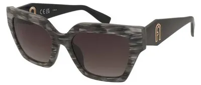 Image de Furla SFU811 06BZ GRIGIO STRIATO 54/19/140 Lunettes de soleil pour femme