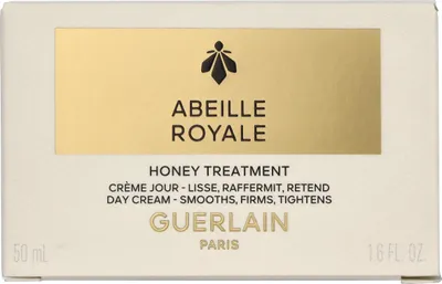 Obrázok produktu pre Guerlain Abeille Royale Honey Treatment, Denný krém, Ženy, Univerzálna pleť, Tvár, Spevňujúce, Vyhladenie, Zmäkčovadlo, 50 ml