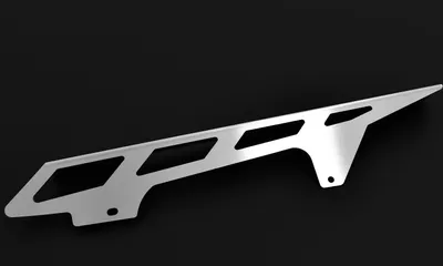 Image de ZIEGER Protège chaîne compatible avec Kawasaki ZX-9R BJ argent