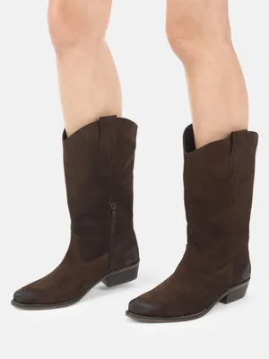 Produktbild von FELMINI WIDE FIT Stiefelette Stiefelette Veloursleder
