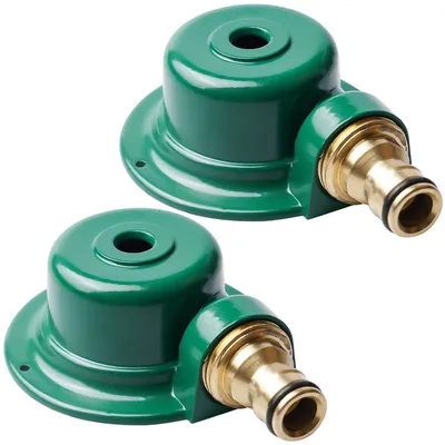 Immagine prodotto di Solidchoice - 2 spruzzatori per giardino in metallo, orientabili a 360°