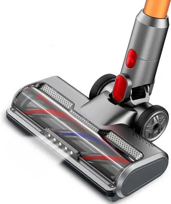 Obrázek produktu pro Motorizovaná turbokartáč s LED osvětlením, vhodný pro modely Dyson V7, V8, V10, V11 a V15, rychlá sada s válečkovým kartáčem na koberce, parkety a dlažbu