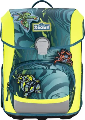 Produktbild von Scout Neo Schulranzenset DIN 4 teilig Action