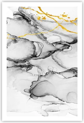 Produktbild von Poster - Poster ohne Rahmen - Stein Abstraktion Kontrast - 61x91,5 cm - Wand Bild - Wanddeko - Wandbilder - Kunstposter - Wandposter - Bilder - Kunstdruck - Wanddekoration - Wandbild - P2XPA61x91-4761