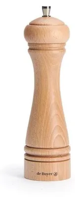 Pfeffermühle aus Buchenholz, natur, 5,5 x 5,5 x 21 cm