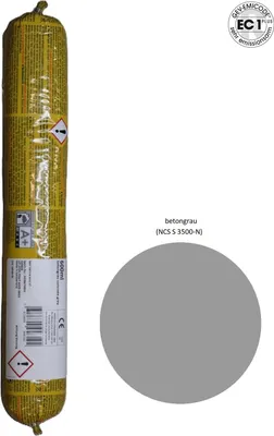 Produktbild von Sikaflex Pro 1 1K Polyurethan Dichtstoff 600ml Beutel betongrau