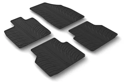 Imagen del producto de Juego de alfombrillas de goma para AUDI Q4 SUV, delanteras y traseras