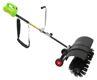 Produktbild von 2-in-1 Akku Laubbläser & Schneebesen - Handgerät - Bürstenloser Motor - Batteriebetrieben (ohne Akku) - Für Terrasse, Einfahrt & Garten - Schwarz