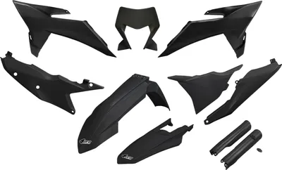Produktbild von Ufo Ktm Exc/exc-f 2026 Full Plastikbausatz Schwarz  Schwarz One Size