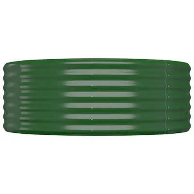 Obrázek produktu pro Vyvýšený záhon pozinkovaná ocel 249x100x36 cm zelený