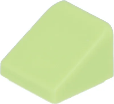 Produktbild von Lego® 1x1 Schrägstein 30° x 1 x 1 x 2/3 54200 - 1 Stück Gelbgrün