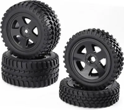 Produktbild von Carson Mad Fighter - All Terrain Reifen Set Schwarz