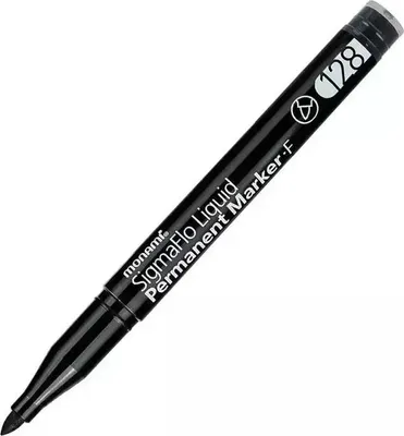 Image de SigmaFlo marqueur permanent noir (12pcs) MONAMI