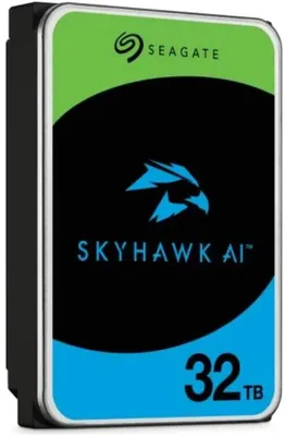 Immagine prodotto di Seagate SkyHawk AI - Disco rigido - 32 TB - interno - 3,5" (8,9 cm)