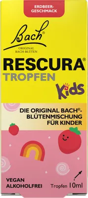 Immagine prodotto di Fiori di Bach Original Rescura Kids Gocce alla fragola, soluzione da 10 ml