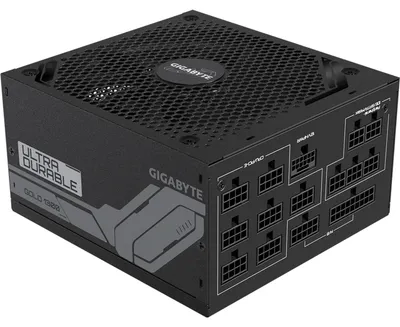 Zdjęcie produktu dla GIGABYTE UD1300GM PG5, 1300 W, 100 - 240 V, 50 - 60 Hz, 12 - 6 A, 6 A, 12 A