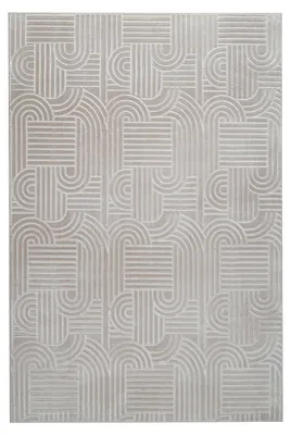 Produktbild von Teppich Calma 125 Beige 80x150 cm – Pflegeleicht & Modern