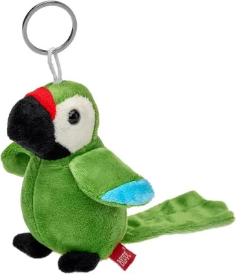 Obrázok produktu pre Prívesok na kľúče ara zelený 11cm
