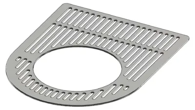 Produktbild von Holzfänger 363x290x3mm passend für Hark **