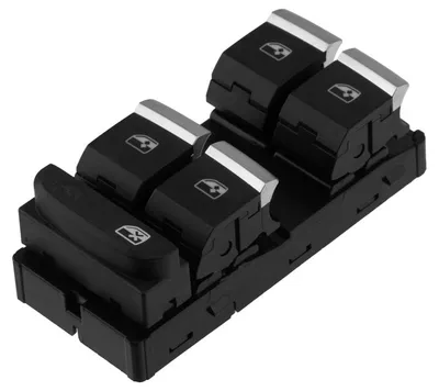 Obrázek produktu pro Přepínač ovládání oken Audi A4/A5/Q5/Q7/RS4/RS5 chromovaný