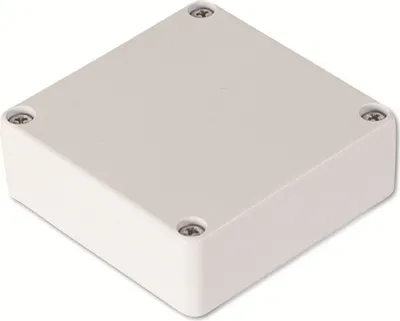 Obrázek produktu pro Univerzální kryt HAMMOND, 1551WTGY, polykarbonát, šedý, IP68, 60 × 60 × 22 mm