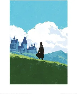 Produktbild von Harry Potter - bedruckt PM6159 (40 cm x 30 cm) (Blau/Grün)
