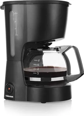 Immagine prodotto di Macchina da caffè automatica - Capacità 0,6 l - Filtro - Con funzione di mantenimento in caldo - Arresto della pressione - Spegnimento automatico dopo 40 minuti - 600 W - 230 V - Classe di efficienza energetica da A a G - Nero -
