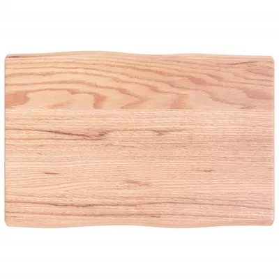 Produktbild von vidaXL Tischplatte 60x40x(2-4) cm Massivholz Behandelt Baumkante