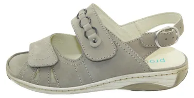 Produktbild von Waldläufer GARDA Damensandale beige Nubuk Weite G 210004191060 (8,5/beige)