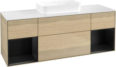 Produktbild von Villeroy & Boch F741PDPC Waschbeckenunterschrank Finion F74