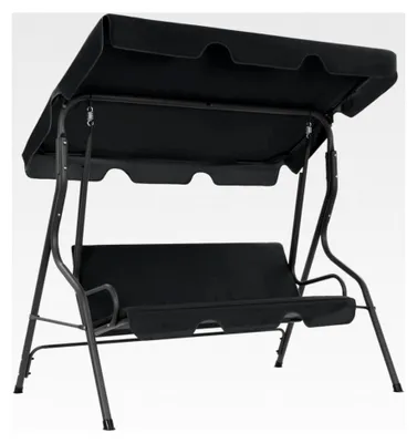 Produktbild von Hollywoodschaukel Anthrazit 170×110×153 cm