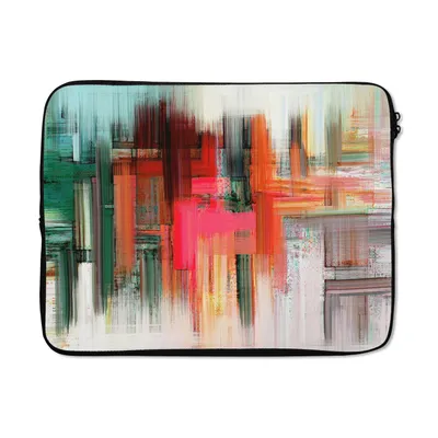 Produktbild von MuchoWow® Laptop Hülle 15 Zoll Ölgemälde - Abstrakt Laptoptasche - Laptoptasche - Sleeve - Rundum-Schutz