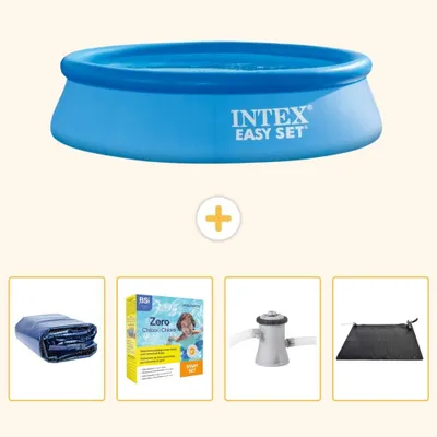 Zdjęcie produktu dla Basen Easy Set Rund - 305x76 cm - 5-elementowy - SCB11