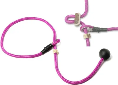 Produktbild von Mystique® Field trial Kurzführer 6mm mit Zugbegrenzung purpur 70cm