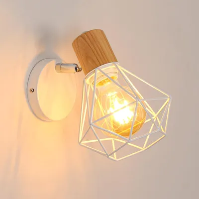 Obrázok produktu pre Toolight nástenné svietidlo Wandleuchte Diamant, 350°, čierna, pätica E27, vhodné do kancelárie alebo obývačky