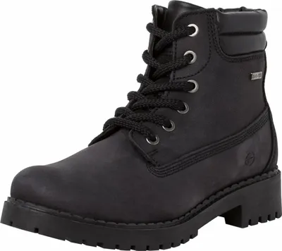 Zdjęcie produktu dla Tamaris skórzane buty za kostkę sznurowane 1-26244-41 Buty damskie M2624441 czarny, Rozmiar buta:39 EU