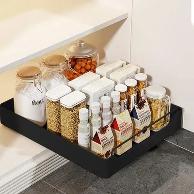 Image de Organisateur de tiroir de cuisine avec compartiment pour un rangement efficace et une utilisation facile