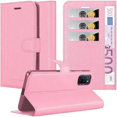 Obrázek produktu pro Cadorabo Case for Oppo A72 Protective Case in Pink Pouzdro na mobilní telefon s magnetickým zavíráním