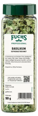 Produktbild von Basilikum gefriergetrocknet