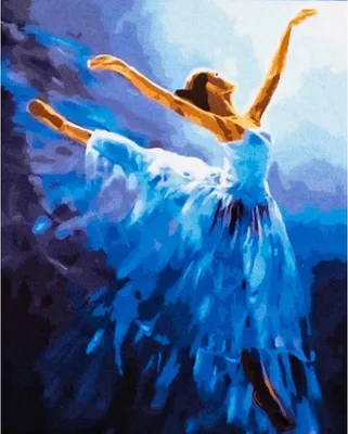 Image de Peinture par numéros PRIMABALERINA, sur cadre, 40x50cm, 801023903