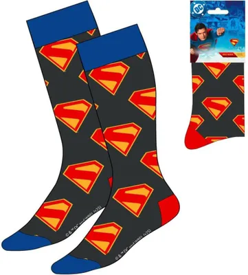 Produktbild von DC Comics Socken Superman Logo Blue & Red 38-45
