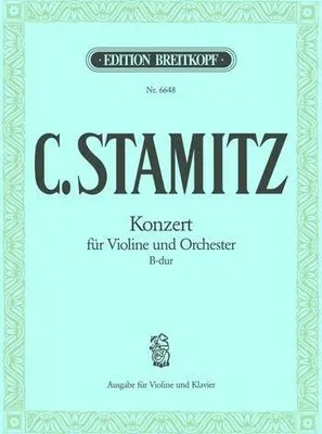 Produktbild von Concerto B-Durfür Violine und Orchester