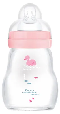 Immagine prodotto di MAM Feel (Verkaufseinheit: 6) Good Glass Bottle "Schwan" 170 ml 0+ 617364 4042894718070