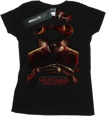 Produktbild von A Nightmare On Elm Street - "Weclome To Your New Nightmare" T-Shirt für Damen BI36176 (L) (Schwarz)