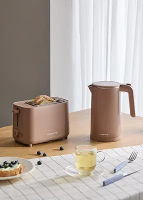 Produktbild von CREATE - Set TOAST STUDIO Toaster + KETTLE STUDIO PRO Wasserkocher